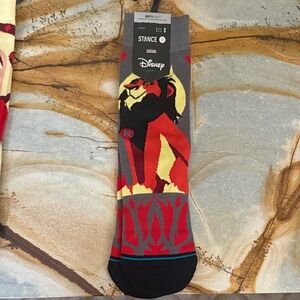Stance Disney Lion King Gray and Red Socks SMALL